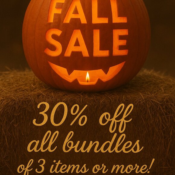 30% OFF ALL BUNDLES OF 3 ITEMS OR MORE! - Picture 1 of 1